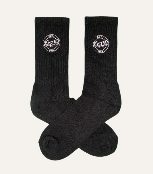 Embroidered Crew Sock