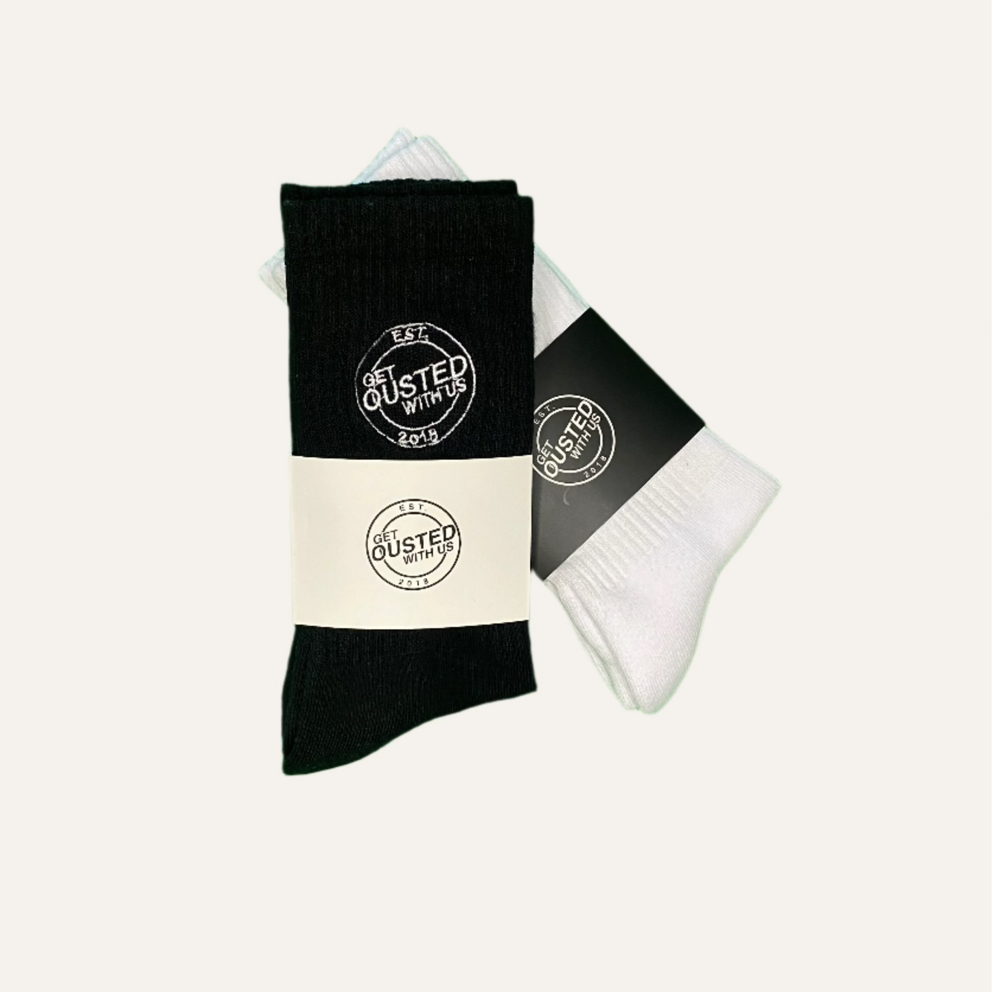 Embroidered Crew Sock