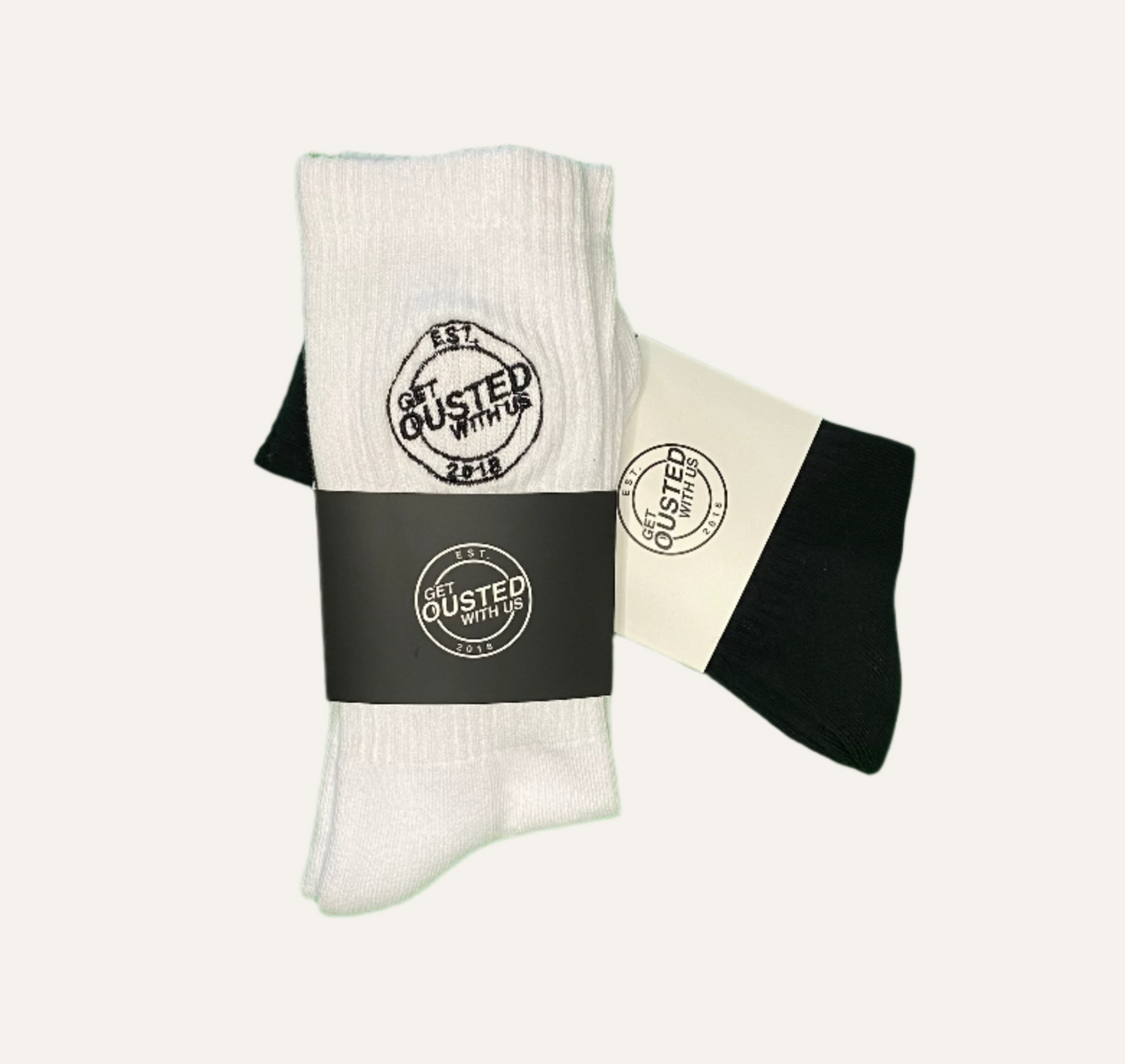 Embroidered Crew Sock