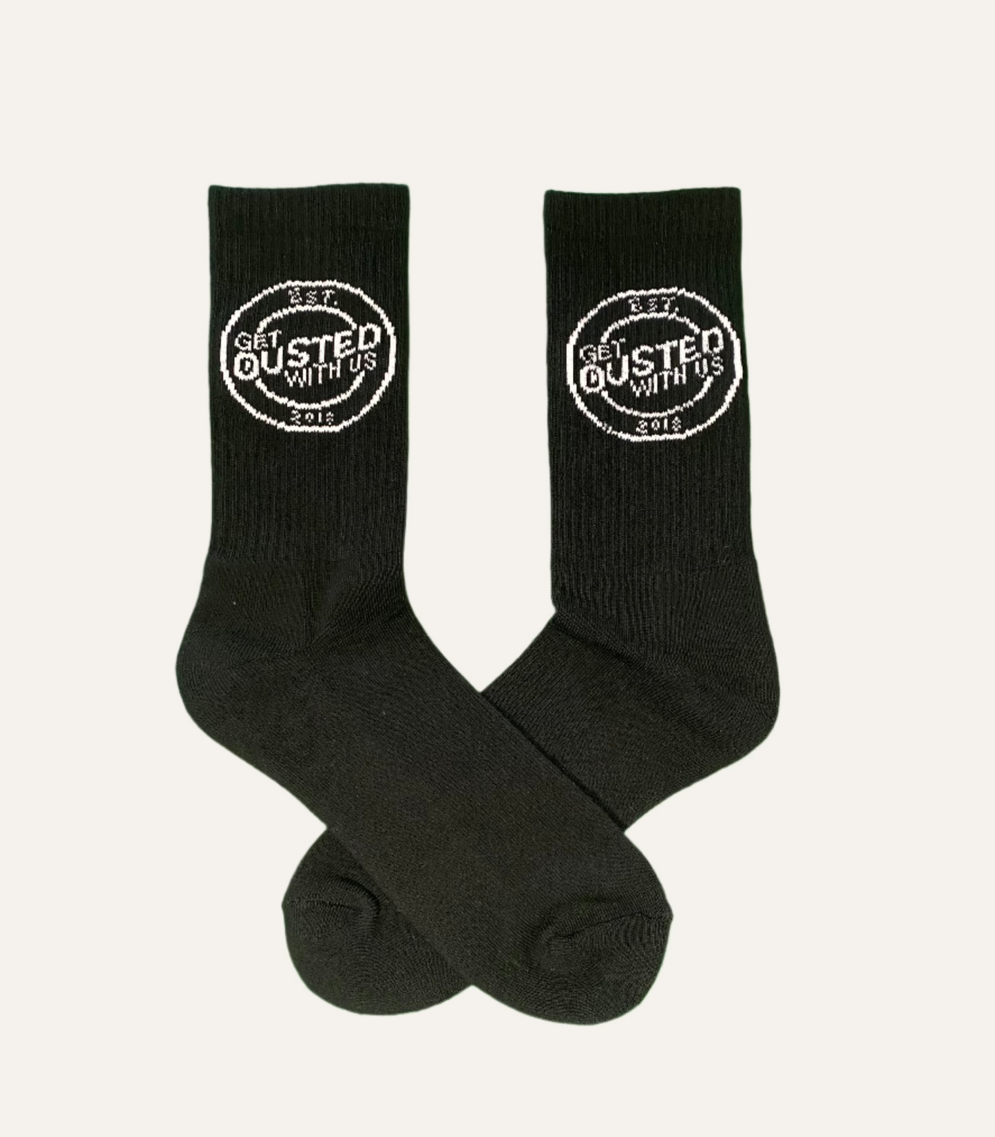 Jacquard Crew Sock