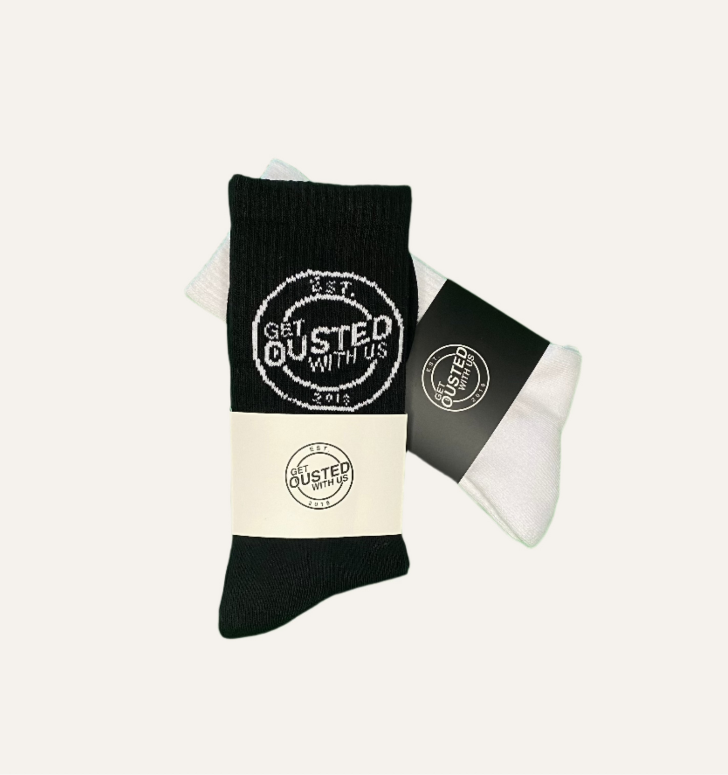Jacquard Crew Sock